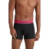Tommy John Second Skin Boxer Briefs In Black/heart