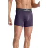 Tommy John Second Skin Boxer Briefs In Purple Velvet