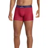 Tommy John Second Skin Boxer Briefs In Rio Red