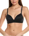 Tommy John Second Skin Comfort Lace Lightly Lined Bra In Black
