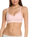 Tommy John Second Skin Comfort Lace Triangle Bra In Pink