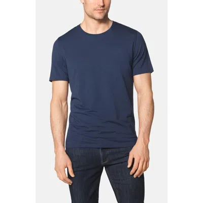 Tommy John Second Skin Crewneck T-shirt In Blue