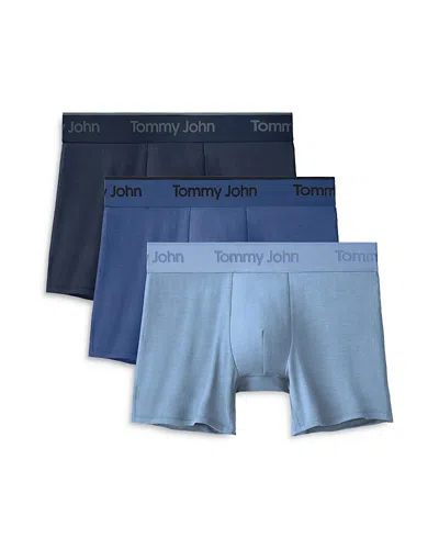 Tommy John Second Skin Essentials 4 Boxer Briefs, Pack Of 3 In Assorted