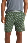 Tommy John Second Skin Lounge Shorts In Green