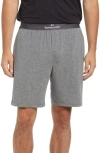 Tommy John Second Skin Lounge Shorts In Gray