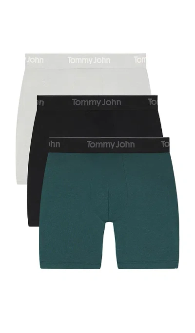 Tommy John Second Skin Modal 3 Pack 6 Boxer Brief In Multi
