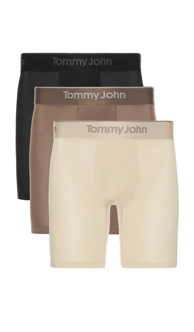 Tommy John Second Skin Modal 3 Pack 6 Boxer Brief In Multi