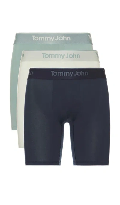 Tommy John Second Skin Modal 3pk 6' Boxer Briefs In Multi