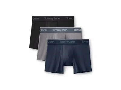 Tommy John Second Skin Modal 4 Boxer Brief 3-pack In Multi