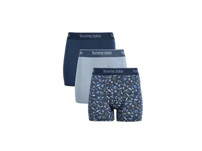 Tommy John Second Skin Modal 4 Boxer Brief 3-pack In Multi
