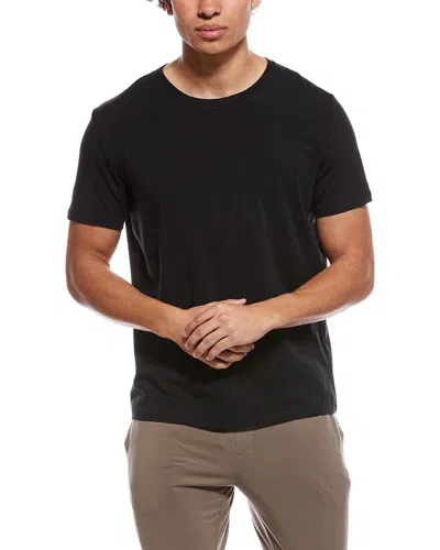 Tommy John Second Skin Modern Fit T-shirt In Black
