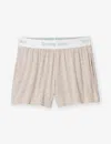 Tommy John Second Skin Sleep Shorts In Neutral