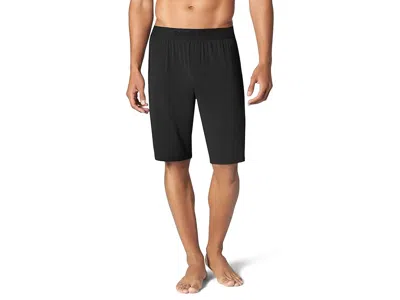 Tommy John Second Skin Sleep Shorts In Black