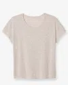 Tommy John Second Skin Sleep Tee In Dove Heather In Multi