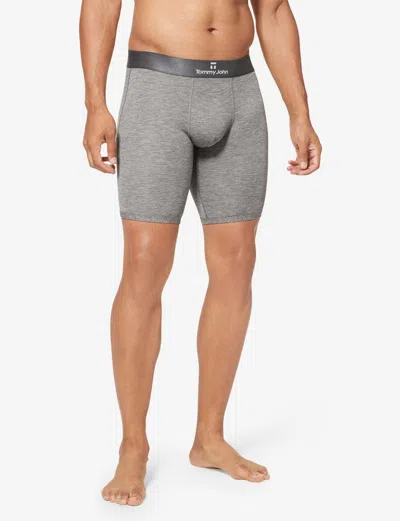 Tommy John Second Skin Underwear Men's Gray Stretch Boxer Brief Jdm2133