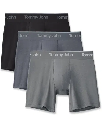 Tommy John Second Skin Underwear Mens Multicolor Boxer Brief 3-pack Gbo642