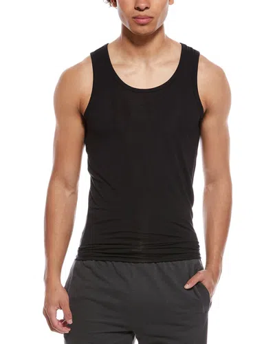 Tommy John Set Of 2 Second Skin Tank In Black