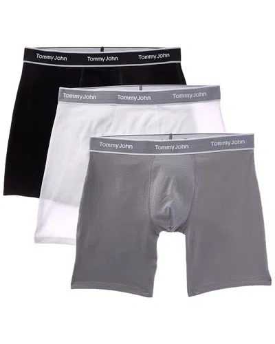 TOMMY JOHN TOMMY JOHN SET OF 3 ESSENTIAL COOL BOXER BRIEF