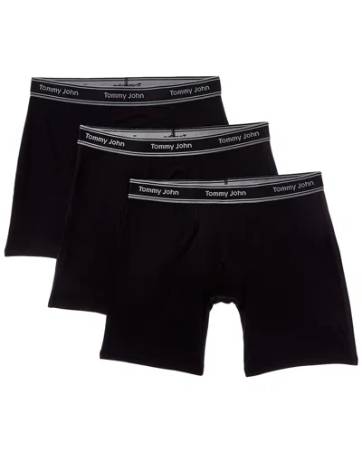 TOMMY JOHN TOMMY JOHN ESSENTIAL LUXE BAMBOO 6 BOXER BRIEF 3-