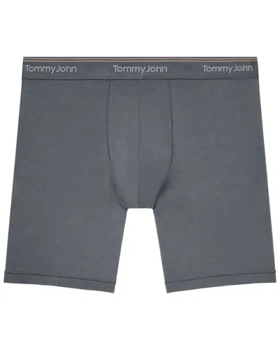 Tommy John Set Of 3 Ultra Soft Flex 6in Boxer Brief In Gray