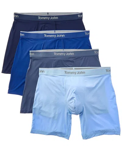 Tommy John Set Of 4 Micro Stretch 6in Boxer Brief In Multi