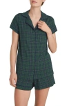 Tommy John Short Pajamas In Green