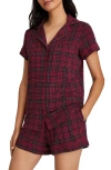 Tommy John Short Pajamas In Red