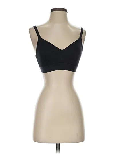 Pre-owned Tommy John Sports Bra In Black