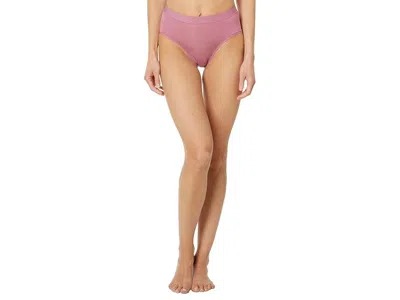 Tommy John Underwear Womens Rose Petal Air Mesh High Rise Brief Buu404 In Animal Print