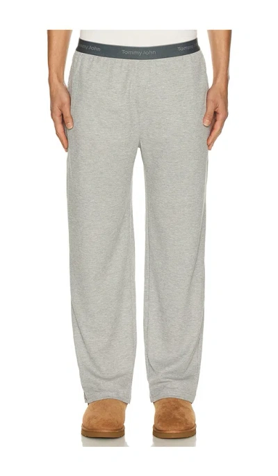 Tommy John Waffle Pant In Grey Heather