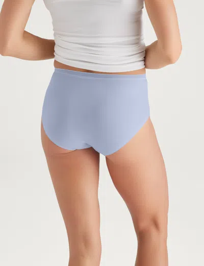 Tommy John Women's Air High Rise Brief In Halogen Blue