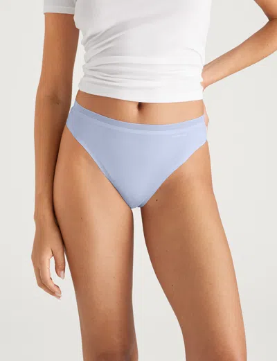 Tommy John Women's Air Thong In Halogen Blue