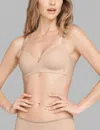 Tommy John Women's Comfort Smoothing Lightly Lined Wireless Bra In Pink