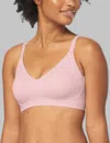 Tommy John Women's Comfort Smoothing Triangle Bralette In Pink