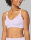 Tommy John Women's Comfort Smoothing Triangle Bralette In White