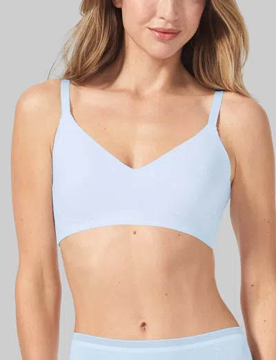 Tommy John Women's Comfort Smoothing Triangle Bralette In White