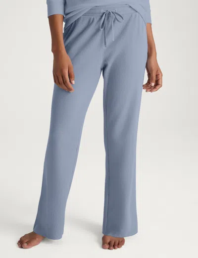 Tommy John Women's Comfort Waffle Pant In Blue