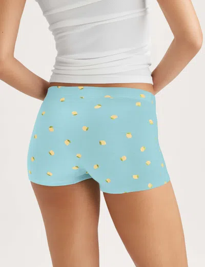 Tommy John Women's Cool Cotton Boyshort In Blue