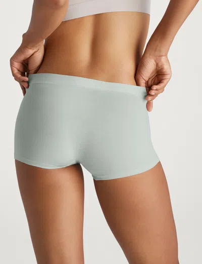 Tommy John Women's Cool Cotton Boyshort In Blue