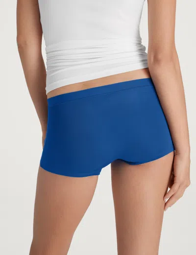 Tommy John Women's Cool Cotton Boyshort In Blue