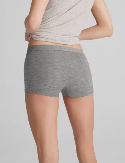 Tommy John Women's Cool Cotton Boyshort In Gray