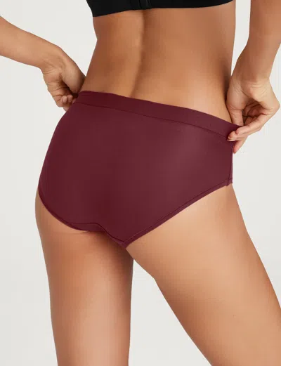 Tommy John Women's Cool Cotton Brief In Cabernet