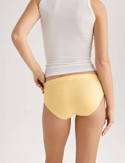 Tommy John Women's Cool Cotton Brief In Yellow