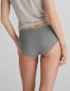 Tommy John Women's Cool Cotton Brief In Gray