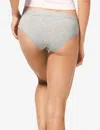 Tommy John Women's Cool Cotton Cheeky Underwear In Gray