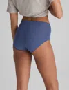 Tommy John Women's Cool Cotton High Rise Brief In Blue