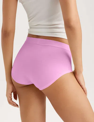 Tommy John Women's Cool Cotton High Rise Brief In Pink