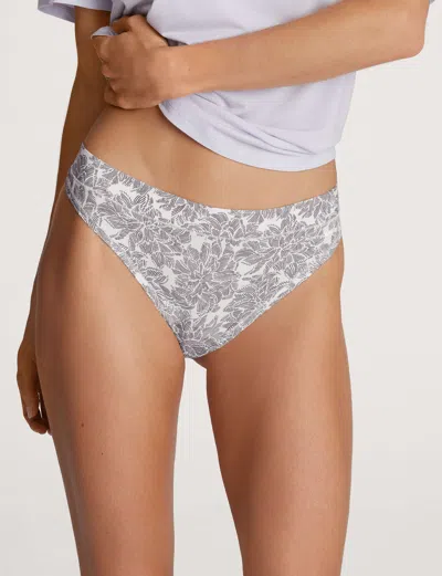 Tommy John Women's Cool Cotton Thong In Gray