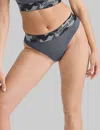 Tommy John Women's Cool Cotton Thong In Gray