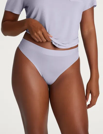 Tommy John Women's Cool Cotton Thong In White